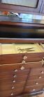 Antique Mahogany American Cabinet Company Dental Cabinet - Vintage Medical 1920s