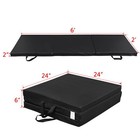 2  Extra Thick Tri-fold Folding Gym Exercise Mat Workout Yoga W carrying Handle
