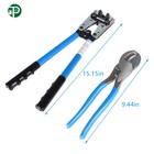 For 10 8 6 4 2 0 Awg Wire Cable Crimper And Cable Wire Cutter Tool Set