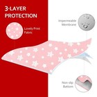 Baby Splat Mat For High Chairs 42 x46  Extra Large Anti-slip Waterproof Mat Pink