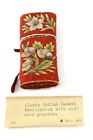 A 19th Century Huron Embroidered  Birch Bark Cigar Case