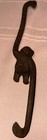 Vintage Hanging Monkey Metal Figurine Japan Ww2