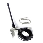Vhf Marine Antenna 156-163mhz Rubber  Mast Aerial With 5m Rg-58 Cable For8746