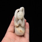 Song Dynasty Ancient Jade Child Buddha Jade Ornament Playing Figurine