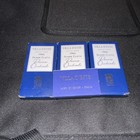 5-star Villa D este Hotel Lake Como Italy Un-struck Matches Match Box Cloth