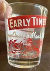 Vintage Early Times Whisky Glass Louisville Florida Jigger