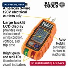 Rt250 Gfci Outlet Tester With Lcd Display  Electric Voltage Tester For Standard