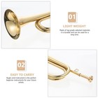 Bugle That Plays Taps  Playing Ceremonial Bugles Vintage Trumpet