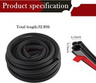 32 8ft Enlarged Car Weather Stripping Door Seal thickened Car Door Weather Strip