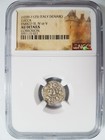 Henry Lucca Italy Ngc Au Details Hammered Silver Denier Knights Templar Crusader
