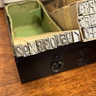Lot Of 140  Small   Medium Vintage Printing Letterpress Letters 3  Long