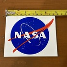 2x Nasa  Logo Original Space Decal  meatball  Vinyl Glossy Sticker 4 