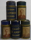 Lot 18  5 Different Edison Blue Amberol Cylinder Record 2915 3123 3206 3207 3566