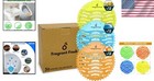 36 Pack Urinal Deodorizer Screens With Splash Guard - Fresh Long-lasting Aroma