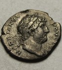 Rare Genuine Ancient Roman Silver Coin Denarius Hadrian Neptun Naked Foot O Prow