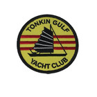Usn Navy Tonkin Gulf Yacht Club Vietnam Veteran Patch Seventh 7th Fleet Junk