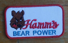 Hamm s   Bear Power   Embroidered Sew On Beer Collectors Patch