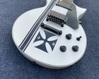 6 String Electric Guitar Bone Nut Active Pickup Glossy Finish Solidbody Guitarra