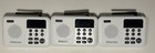 Wuloo 22 Channel 1 Mile Wireless Intercom System Wl888  3 Pack 