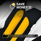 Restyle Yamaha Yz 85 2002-2014 Black Blue White Plastic Kit   Fork Guards