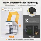 K10 Laser Engraver Marking Machine 3000mw With Bluetooth Engraving