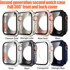Full Cover Case Screen Protector For Apple Watch Series 10 9 8 7 6 5 Se 42 46mm