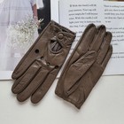 Leather Driving Gloves Women Genuine Sheepskin Thin Breathable Unlined Summer