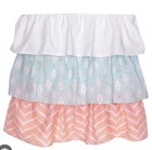 Lambs   Ivy Sweet Owl Dreams Pink Heart Nursery  Baby Crib Skirt
