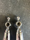 Vintage New Old Stock Sink Faucet Handles Solid Brass Chrome Plated 00196