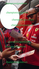 Lewis Hamilton Signed Official Ferrari F1 Card 2025  2nd Version  