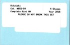 Aitutaki   653-54 Complete Mnh Set