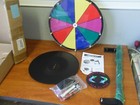 Dry Erase Rotating Color Prize Wheel Tabletop Fortune Carnival Game Portable