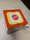 1971 Mattel Fully Operational  jack In The Music Box  Nice Vintage Tin