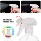 Hmaimas Glass Spray Bottles For Cleaning Solutions  16oz Reusable Clear 