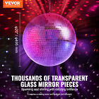 Mirror Disco Ball 20 In Silver Party Large Disco Ball With Hanging Ring