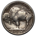 1937-d Buffalo Nickel 3-legged  Full Horn Choice Xf   Key Date