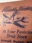 Vtg 1930s Dallas Texas Airmaid Hosiery Mills Mending Kit Sewing Pack Thread