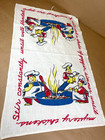 50s Era Startex Kitchen Towels Set Of 2 Whimsical Little Chefs Mystery Thickens