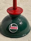 Castrol Racing Vintage Pump Oil Can Gasoline Station Gas Garage Decal Sign Mini
