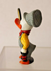Donald Duck  Engineer  Tca 1984  Pride Lines  4  Metal Figure With Sign