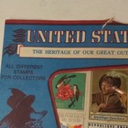 Mixed Worldwide Used Stamps On Paper Us Rwanda Chad Guinea S Africa 1961-70