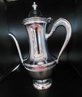 Vintage Cromwell Silver Mfg Chromium Coffee Tea Pot Beverage Pitcher Exc  Cond 