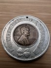 1936 Member Of The Lucky Coin Club Encased Wheat Cent Penny - G614