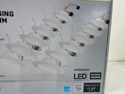Commercial Electric 5 6 In  Led Recessed Retrofit Light Trim Select Cct 12pk New