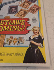 Three Stooges Outlaws Is Coming Movie Poster 1964 Adam West Nancy Kovack 41 x27 