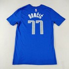 Dallas Mavericks Shirt Mens Small Nba Basketball Luka Doncic 77 Nike Tee New