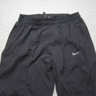 Nike Running Division Pants Mens M Black Nylon Joggers Da1278-010 Track