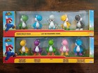 17-pk Glowing Baby Yoshi 2 5  Super Mario Nintendo Jakks Blue Orange Red Pink