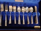 Vintage 59 Piece Oneida Community Silver Plate Flatware Set