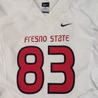 Fresno State Bulldogs Game Worn Football Jersey Nike Medium  83 Ncaa